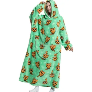 Poncho Chaud Femme D'Intérieur