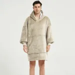 vêtement polaire homme poncho