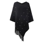 poncho chaud pour l'hiver