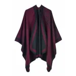 poncho femme élégance orientale