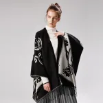 poncho femme chic