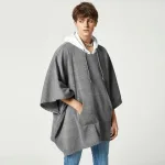 vêtement chaud pour homme poncho