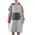 peignoir homme en poncho