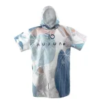 poncho coloré pour sports nautiques