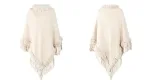 poncho chaud hiver