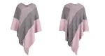 poncho à franges tendance
