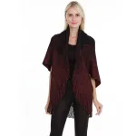 châle poncho style bohème