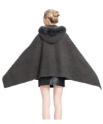 cape femme chaude et confortable