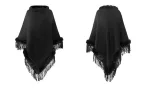 poncho stylé pour l'hiver
