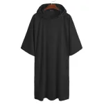 poncho de bain homme polaire