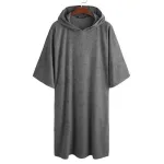 poncho polaire pour homme