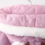 poncho bébé hiver motif renne