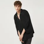 poncho homme chic et pratique