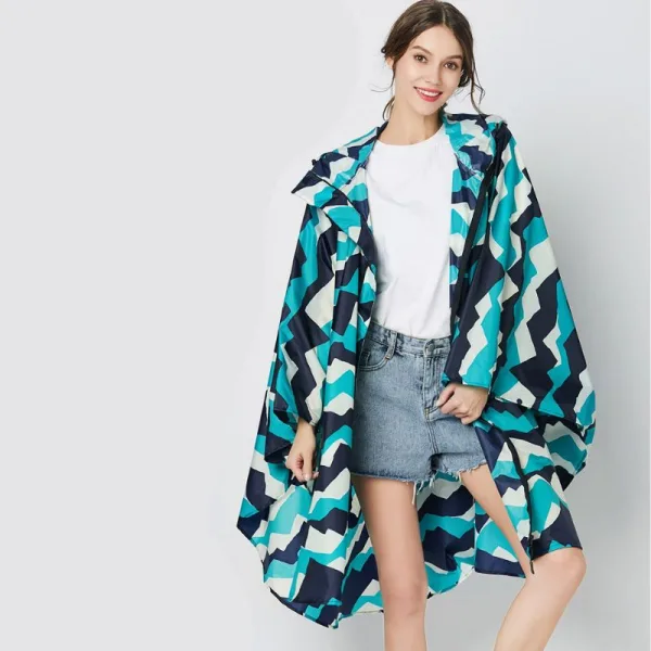 poncho de pluie femme