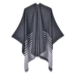 vêtement poncho femme tendance