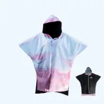 poncho de surf unisexe
