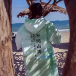 poncho de surf coupe-vent