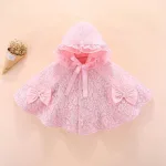 poncho dentelle mode enfant