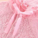 poncho dentelle pour petites filles