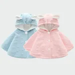 poncho en laine pour bébé