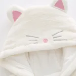 poncho chat mignon pour enfant