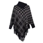 pull poncho en laine