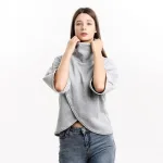 poncho design femme plaid
