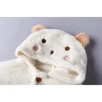 mode bébé poncho à capuche