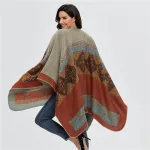 poncho élégant pour femme