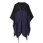 poncho chaud femme cachemire