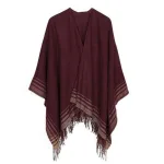 poncho en cachemire pour femme