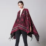 poncho style bohémien