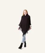 poncho avec capuche pour homme