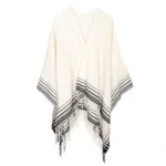 poncho chaud femme en cachemire