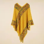 poncho en laine femme hiver