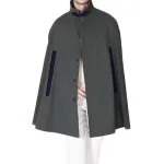 poncho homme en laine
