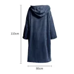 poncho femme en microfibre