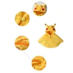 poncho Pikachu d'hiver