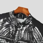 poncho homme à la mode
