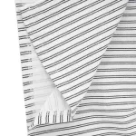 poncho rayé masculin