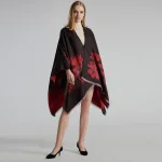 foulard femme style poncho