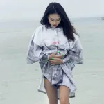 poncho imperméable pour surf Peak