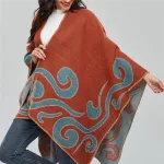 poncho couleur pastel
