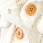 poncho tricoté pour les petits