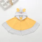 poncho enfant capuche cochon