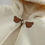 poncho polaire douillet pour enfant
