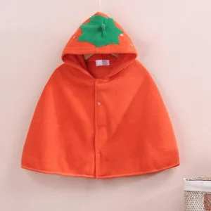 poncho enfant tomate