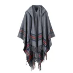 poncho extérieur femme