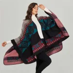 poncho femme mode