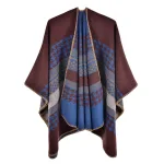 poncho oversize femme